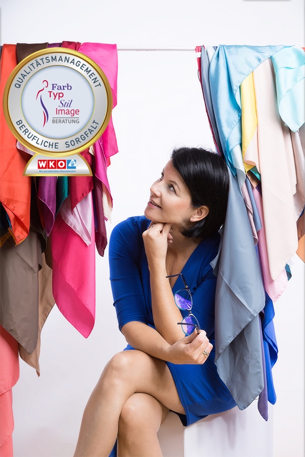 Farbberatung nach 12 Farbtypen,            Ganzheitliche Stilberatung,  Imageberatung